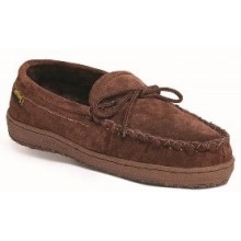 Old Friend Footwear® #481166-M Men's Lightweight Sheepskin Lined Slippers
